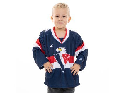 Hokejovy dres HC Slovan znak modry JR