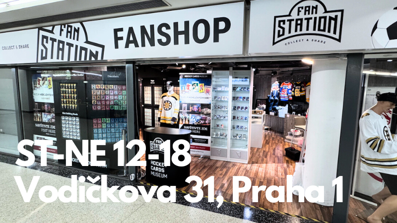 Fanshop FanStation Vodičkova 31, Praha 1