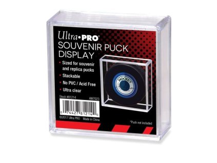 Ultra Pro – Průhledná krabička na hokejový puk