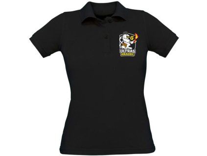 DÁMSKÁ POLOKOŠILE - UH / barevné logo / černá