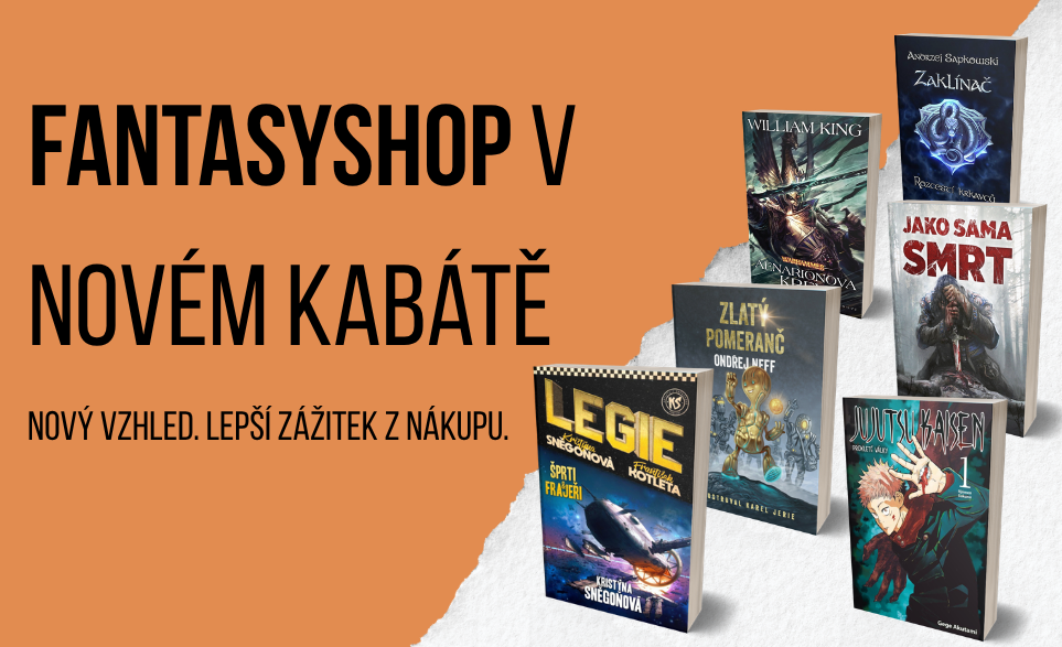 Banner o novém eshopu