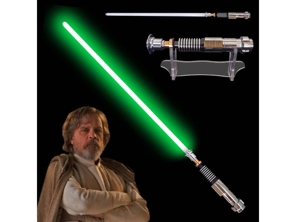 11313 svetelny mec grandmaster skywalker plne kontaktni multi color