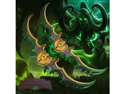 10638 mece 2x illidana stormrage warglaive of azzinoth world of warcraft