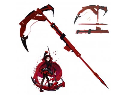 10812 drevena anime kosa crescent rose rwby