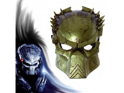 10836 maska predatora wolf alien vs predator 2