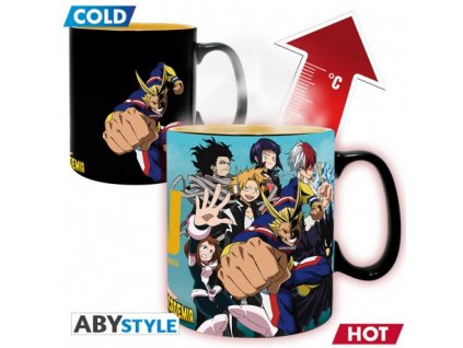 my hero academia mug heat change 460 ml group box x21