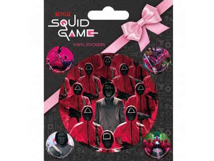12138 vinylove samolepky squid game soldiers