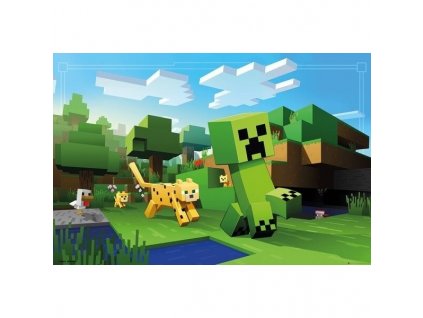 12570 plakat minecraft ocelot chase