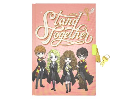 15834 zapisnik harry potter stand together se zamkem