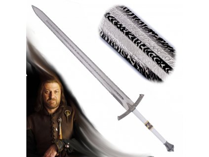 17214 jeden a pul rucni mec eddard stark game of thrones replika