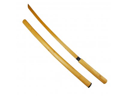 17217 drevena ninja katana wood saber blade