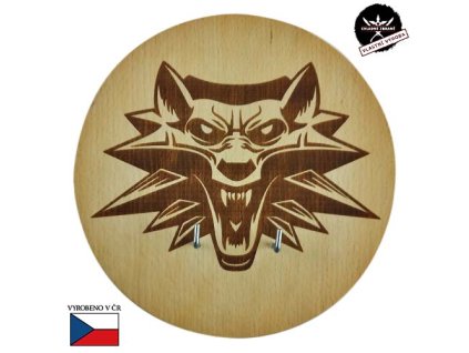 18903 drevena plaketa kaer morhen the witcher