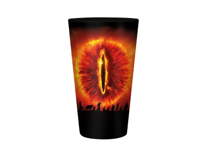 lord of the rings large glass 400ml sauron x2 (2)