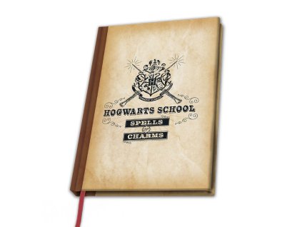 harry potter a5 notebook hogwarts school x4