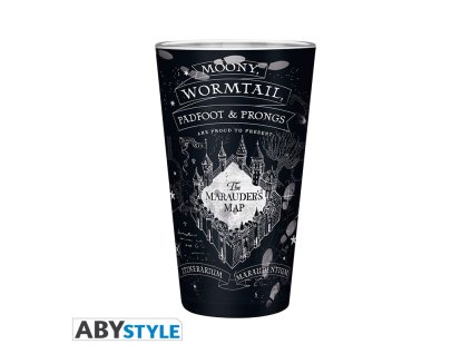 HARRY POTTER - Veľký pohár - 400ml - Marauderova mapa