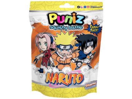Mystery Naruto Squishy Battle Supersoft - Mini Antistresová Figúrka