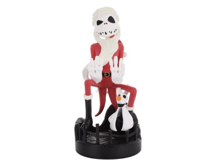 Držiak na ovládač a stojan na telefón Jack Skellington v obleku Santa Clausa – Nočná mora pred Vianocami, Cable Guys