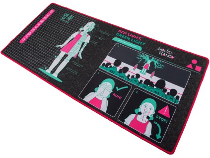 Podložka na stôl - náčrty Young-Hee - Squid Game