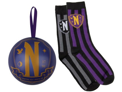 Adventná guľa - ponožky Nevermore Academy