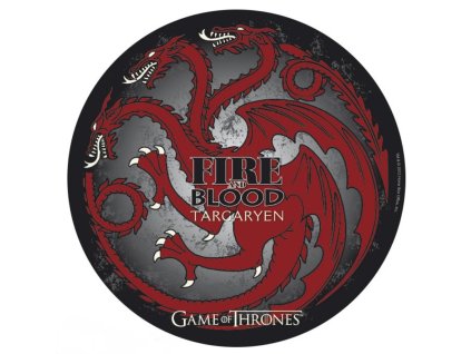 Podložka pod myš - Targaryen - Hra o Tróny Games of Thrones