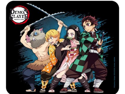 DEMON SLAYER - Flexibilná podložka pod myš - Skupina