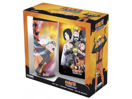 NARUTO SHIPPUDEN - Darčeková sada Hrnček Pohár + Zápisník
