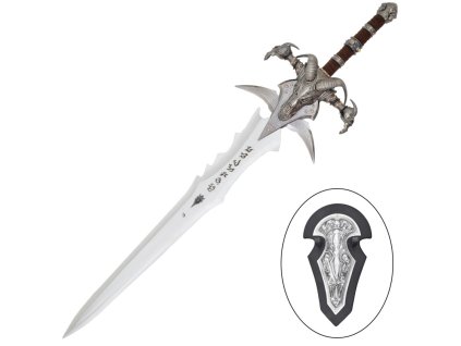 Meč FROSTMOURNE Warcraft - oceľová detailná replika