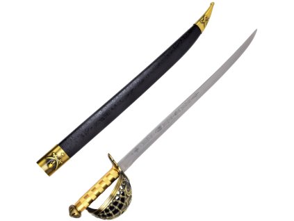 Pirátska šabľa a la Jack Sparrow - tupá replika Piráti z Karibiku