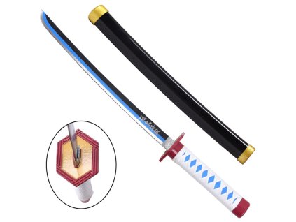 Replika mini tanto inšpirovaná Giyu Tomioko -  Demon Slayer