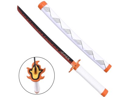 Replika mini tanto inšpirovaná katanou Rengoku Kyojura ver1 - Demon Slayer