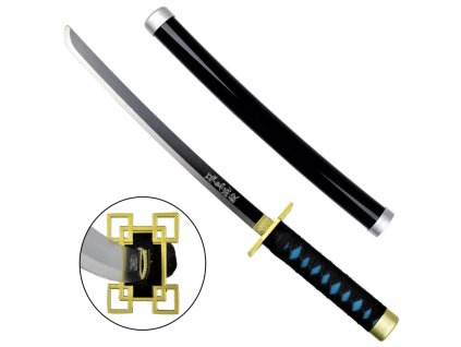 Mini bambusová katana Muichiro Tokito – Demon Slayer replika
