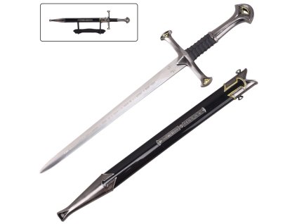 Príručný mečík Anduril - malá replika inšpirovaná Lord of the Rings