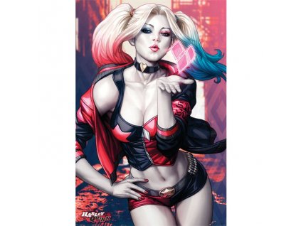 plakat batman polibek harley quinn01