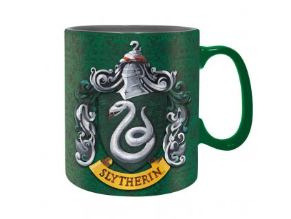 harry potter mug 460 ml slytherin box x2