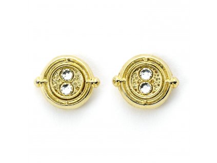 harry potter time turner gold plated stud earrings 5f1ef2579b875