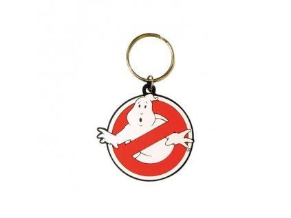 ghostbusters (logo) rubber keychain 5ef0b4c4eaeb7