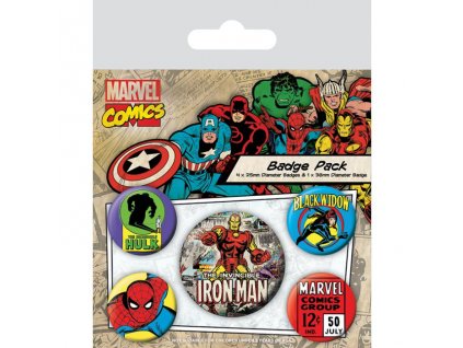 sada odznaku marvel comics iron man5ks01