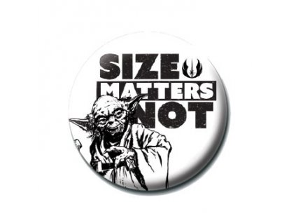 odznak star wars size matters not 5ef1fb14b2589
