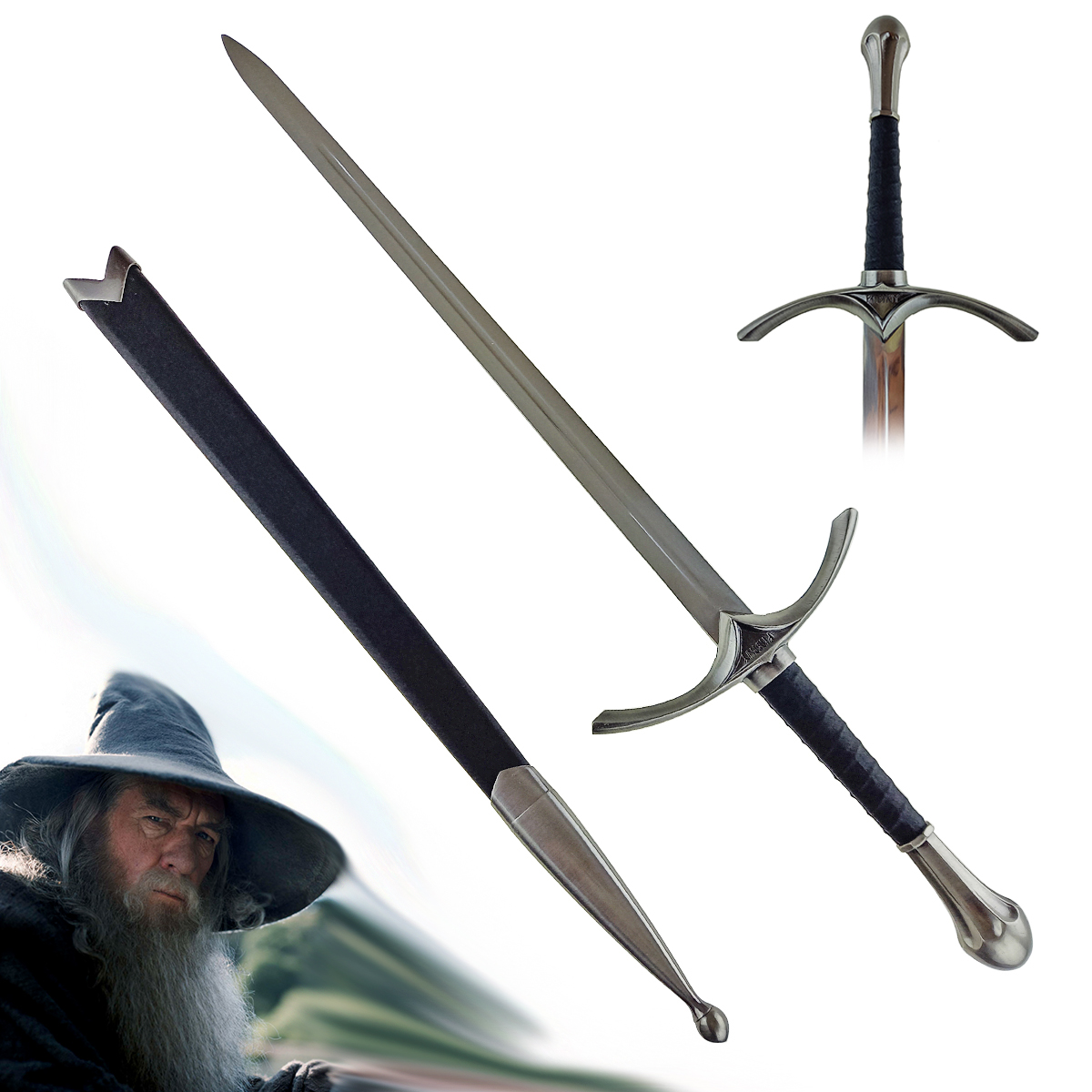 Gandalfov osobný meč "GLAMDRING" - zmenšená civilná verzia ;)
