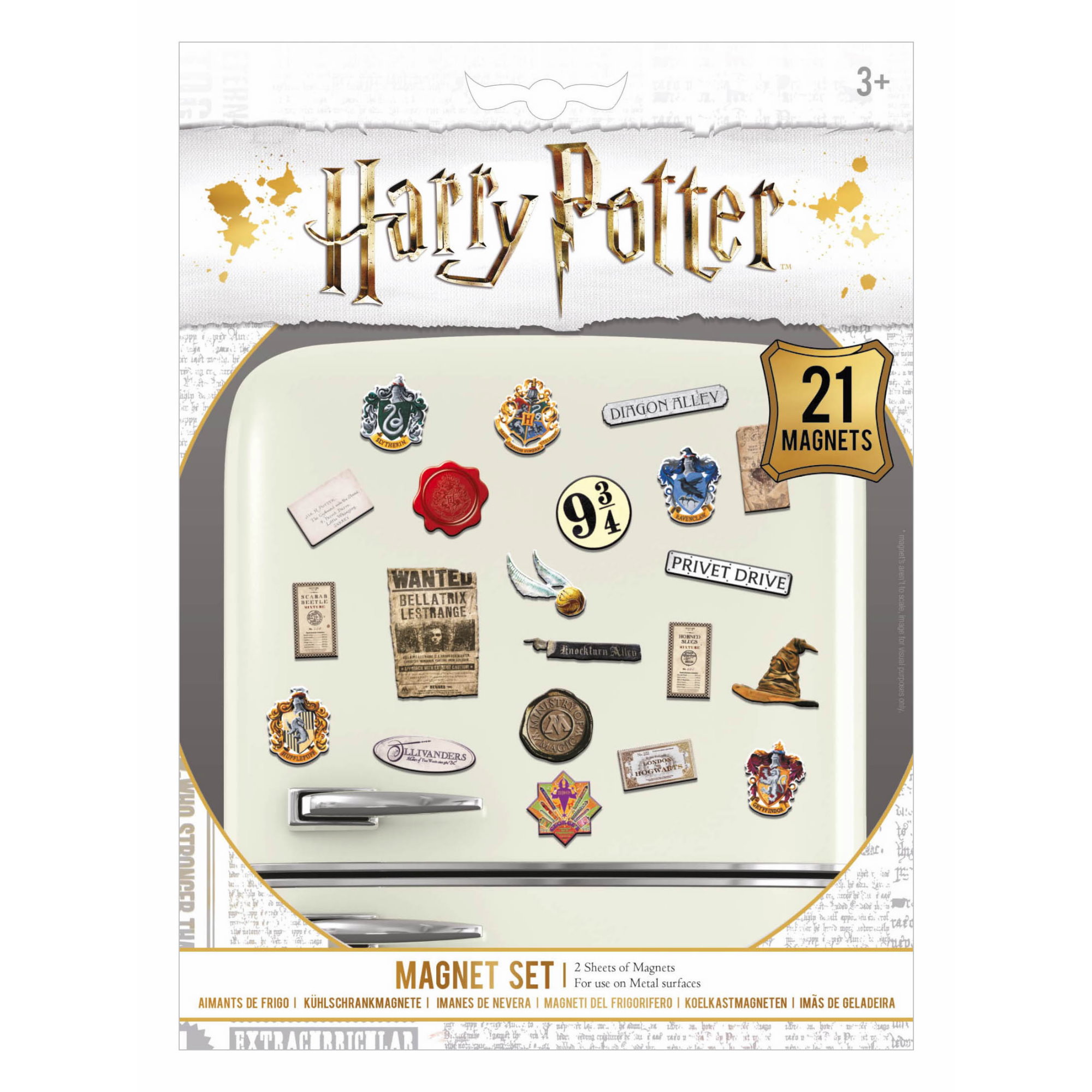 Sada magnetiek Harry Potter - Wizardry (21 ks)