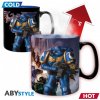 warhammer 40k mug heat change 460ml ultramarine black legion x21