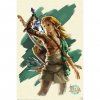 16771 plakat the legend of zelda tears of the kingdom link unleashed