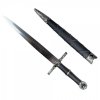 16804 miniatura zaklinacova mece dyka witcher s mini steel sword