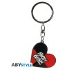 DC COMICS - Keychain - Heart Srdce Harley Quinn