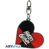 DC COMICS - Keychain - Heart Srdce Harley Quinn