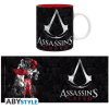 ASSASSIN'S CREED - Hrnček - 320 ml - Crest black & red