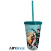 DEMON SLAYER - Balenie pohár so slamkou 470ml + akryl® + nálepky