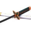 Elegantná biela replika mini tanto Shinobu Kochou - Demon Slayer