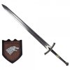 Dekoratívny meč Eddard Stark - cosplay replika Winter is coming inšpirovaná Games of Thrones Hra o Tróny