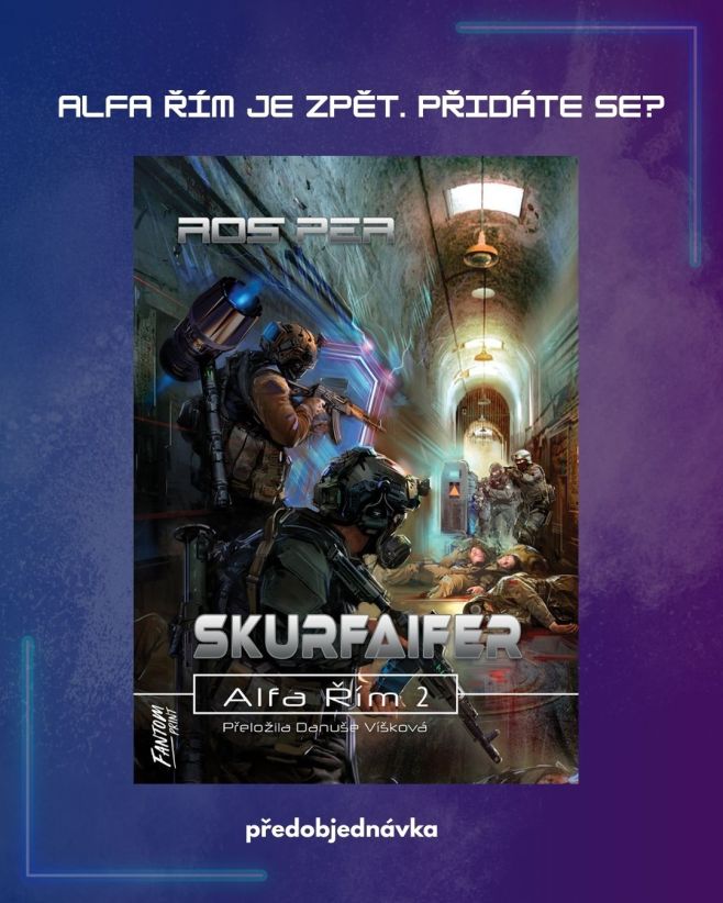 💥Vydejte se s Volperem znovu do virtuálního světa! 📚 Pokračování série Alfa Řím vychází už 2. 3., předobjednávky spuštěny....